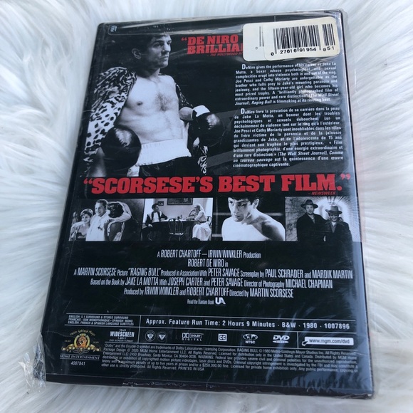 Raging Bull ( DVD) Robert De Niro - Picture 2 of 3